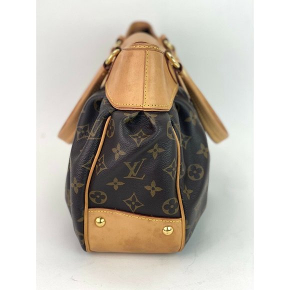 Louis Vuitton Handbag BOETIE PM Monogram Brown Canvas Hobo Tote Bag - Picture 5 of 12